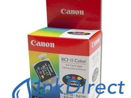 Genuine Canon F470771410 0958A003AA BCI-11CL Ink Tank Tri-Color Online now