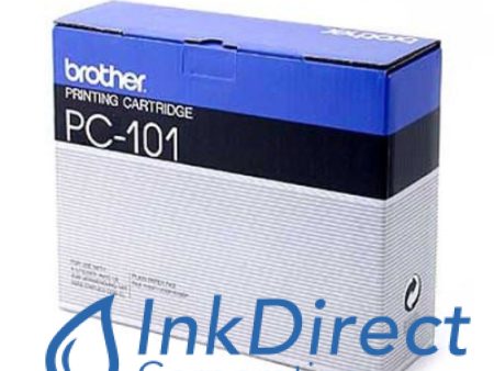 Genuine Brother PC101 PC-101 Print Cartridge Black For Discount