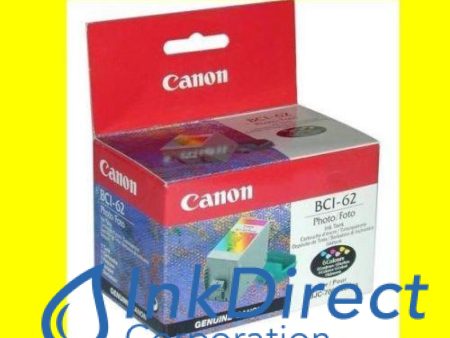 Genuine Canon F471881400 0969A003AA BCI-62 Ink Jet Cartridge 6-Colors Online Hot Sale