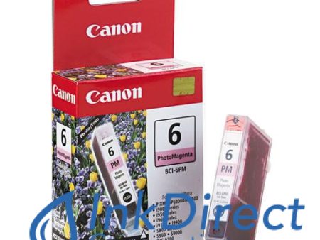 Genuine Canon 4710A003AA BCI-6PM Ink Jet Cartridge Photo Magenta Online now