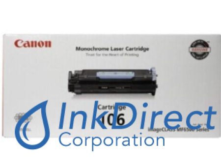 Genuine Canon 0264B001AA Canon 106 Toner Cartridge Black Fashion