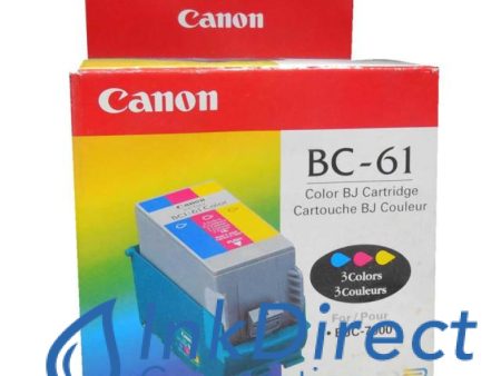 Genuine Canon F451241400 0918A003AA BC-61 Ink Jet Cartridge Tri-Color on Sale