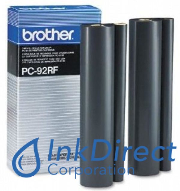 Genuine Brother PC92RF PC-92RF Ribbon Refill Black Hot on Sale