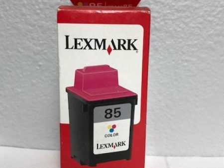 Genuine Lexmark 12A1985 Lex 85 Ink Jet Cartridge Color 7200V Z11 ExecJet 4072 JetPrinter 3200 5700 5770 Online Sale