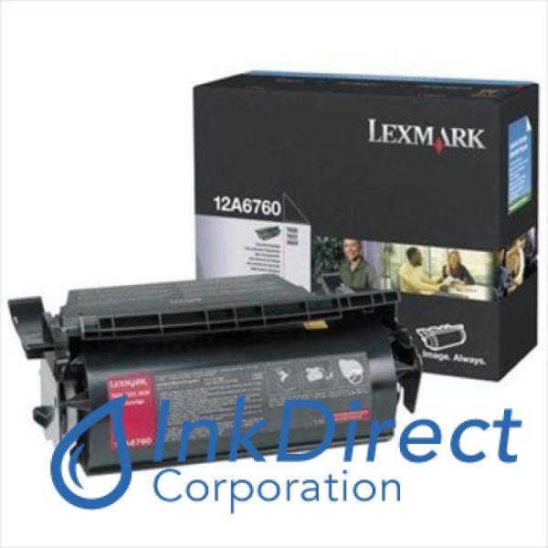 Genuine Lexmark 12A6760  Print Cartridge Black Online Hot Sale